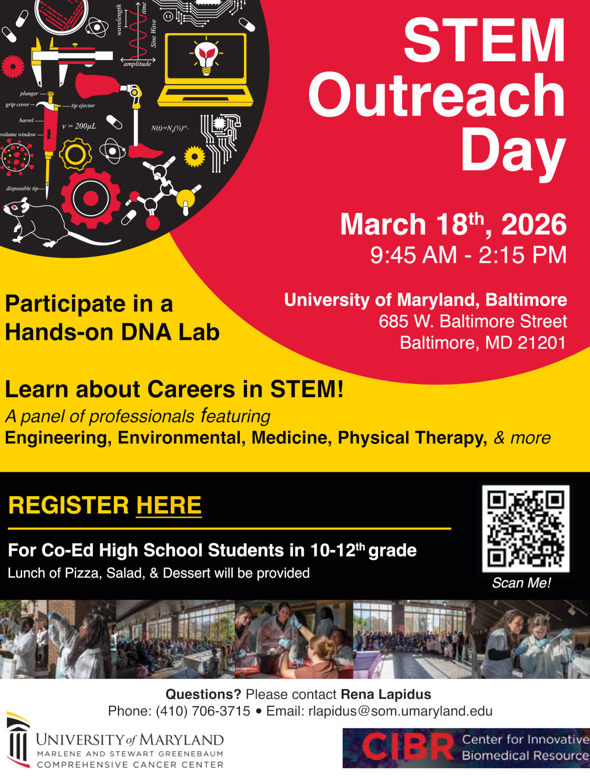UMGCCC STEM Outreach Day Spring 2026