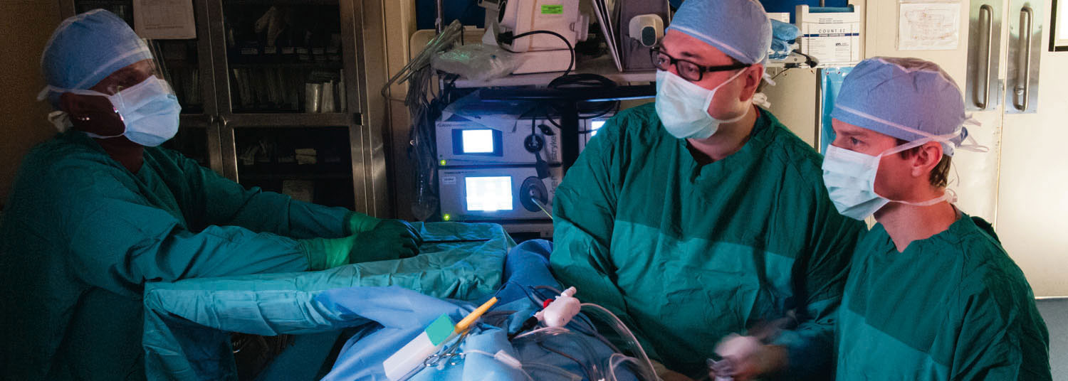 Surgical oncology operating room banner